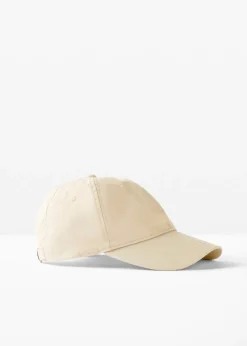 bonprix bonprix Gorra de lino puro Arena claro New