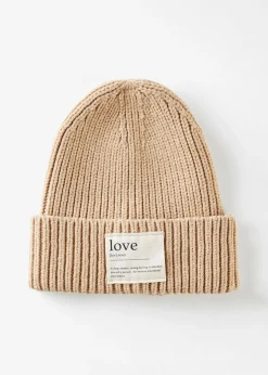 bonprix bonprix Gorro Marrón grisáceo New