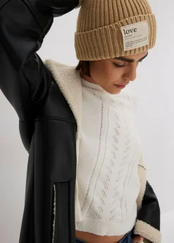 bonprix bonprix Gorro Marrón grisáceo New