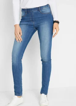 bonprix bonprix Jeggings mid waist, con cintura cómoda Denim New
