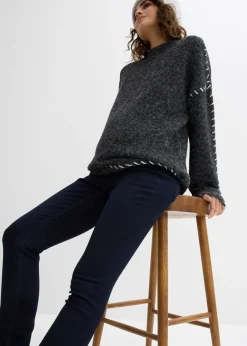 bonprix bonprix Jeggings premamá con contenido elástico y corte pitillo denim oscuro Best
