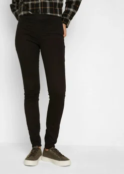bonprix bonprix Jeggings térmicos de talle medio Negro Outlet