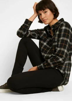 bonprix bonprix Jeggings térmicos de talle medio Negro Outlet