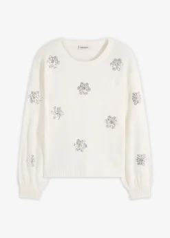 bonprix bonprix Jersey Blanco lana Online