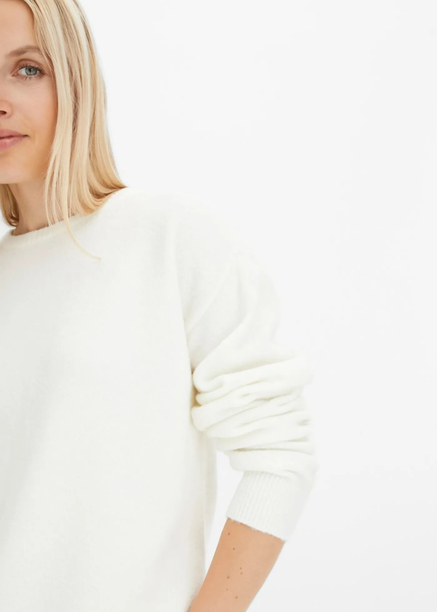 bonprix bonprix Jersey Blanco lana Online