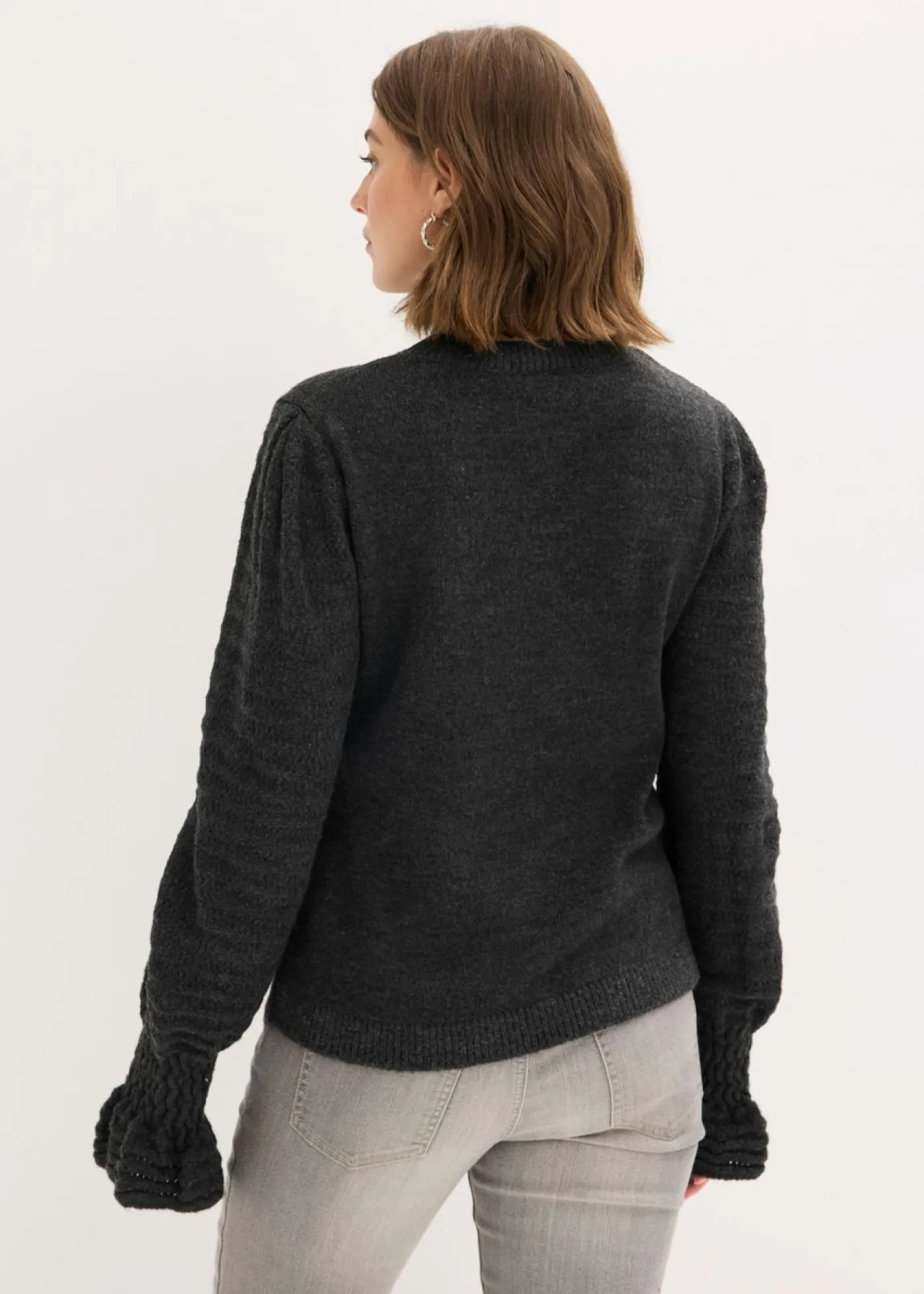 bonprix bonprix Jersey Antracita jaspeado Best