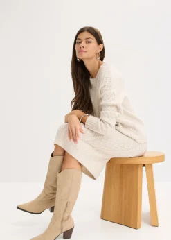 bonprix bonprix Jersey beige moteado Outlet
