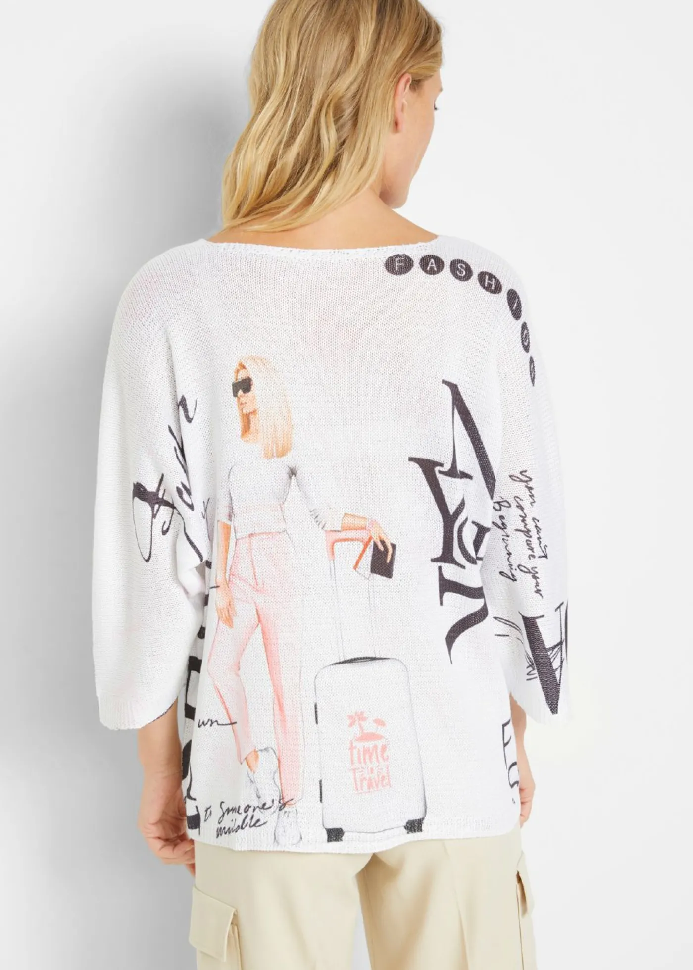 bonprix bonprix Jersey Blanco Best