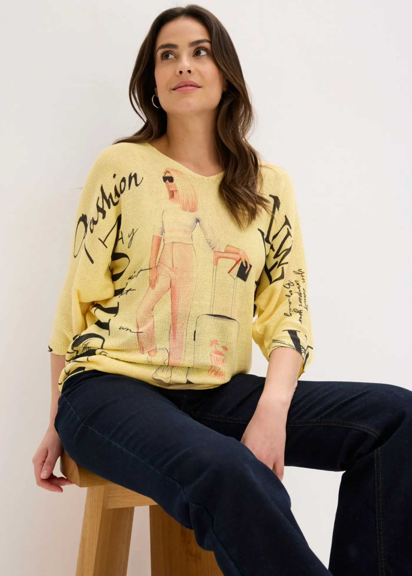 bonprix bonprix Jersey Amarillo claro Outlet
