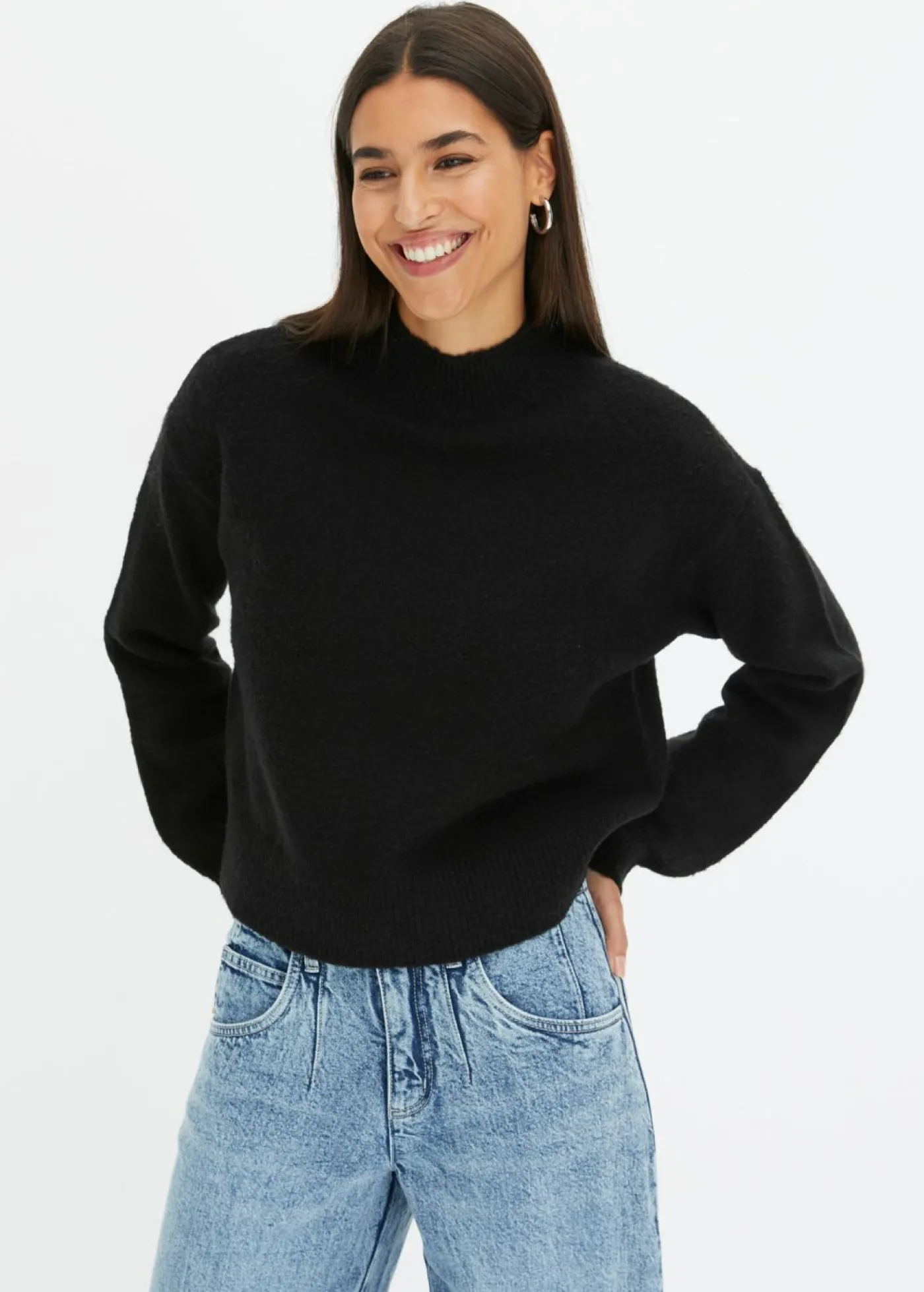 bonprix bonprix Jersey Negro Online