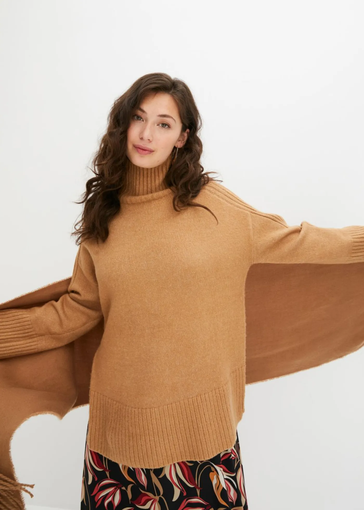 bonprix bonprix Jersey camel moteado Sale