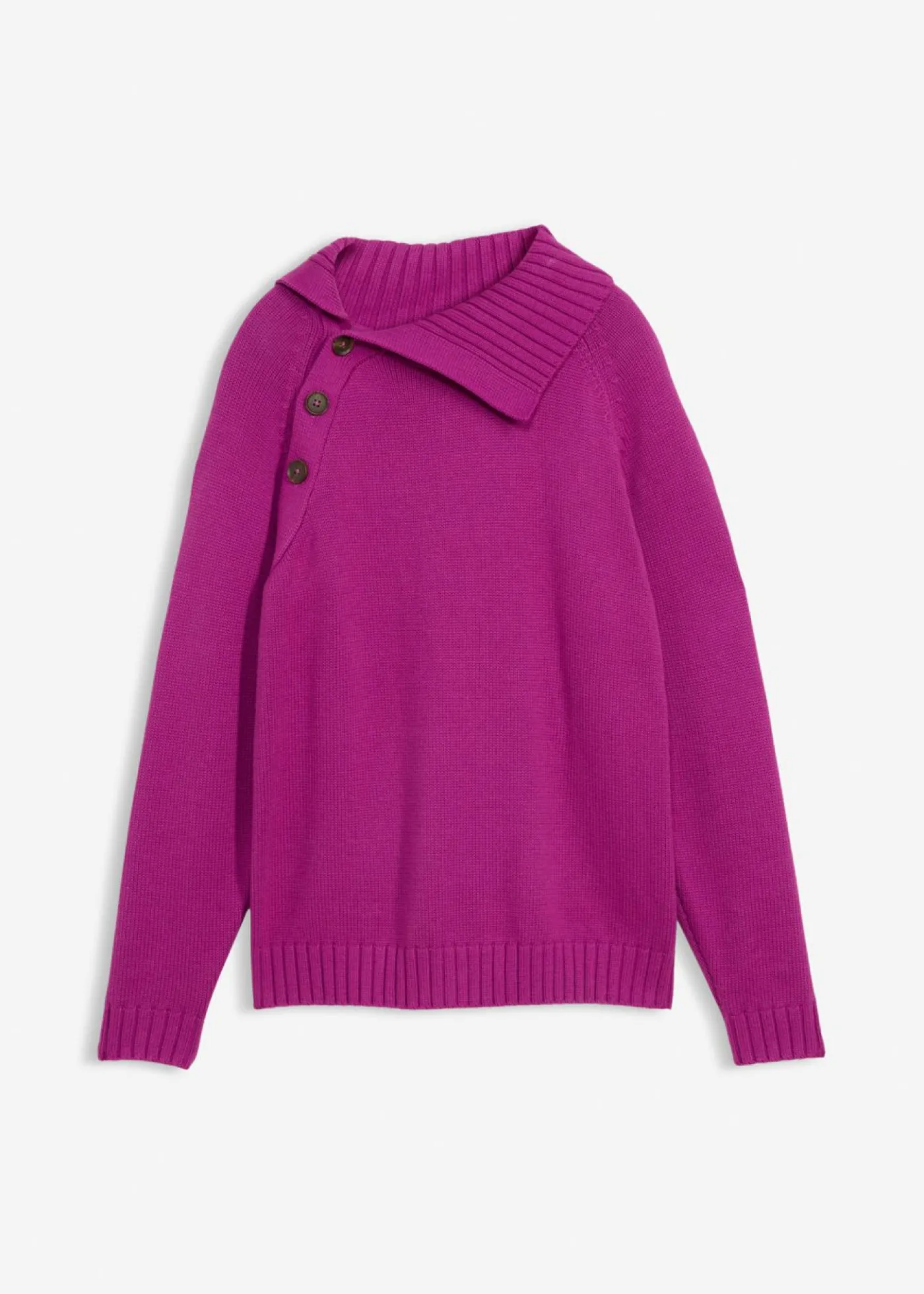 bonprix bonprix Jersey asimétrico Fucsia oscuro Hot