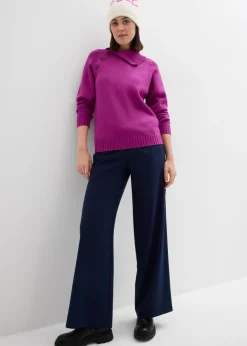 bonprix bonprix Jersey asimétrico Fucsia oscuro Hot