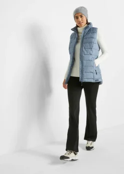 bonprix bonprix Jersey básico de punto fino con cuello alto Blanco lana Sale