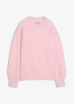 bonprix bonprix Jersey con algodón rosa cristal Online