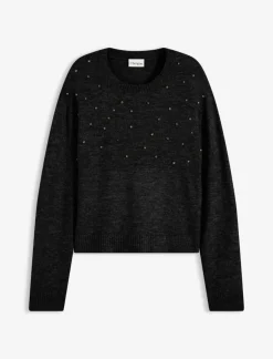 bonprix bonprix Jersey con corte boxy Negro Clearance