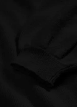 bonprix bonprix Jersey con mangas abullonadas Negro Outlet