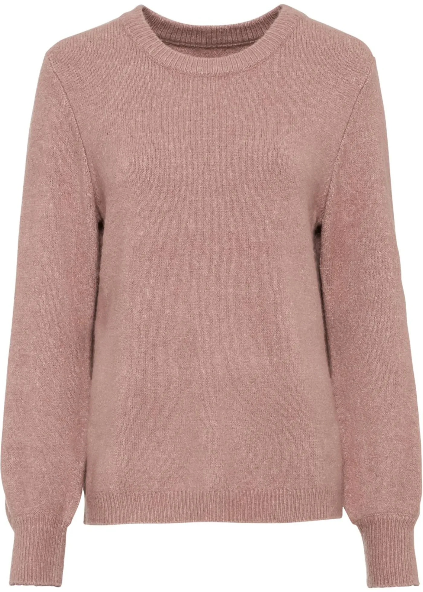 bonprix bonprix Jersey con mangas abullonadas rosa palo jaspeado Hot
