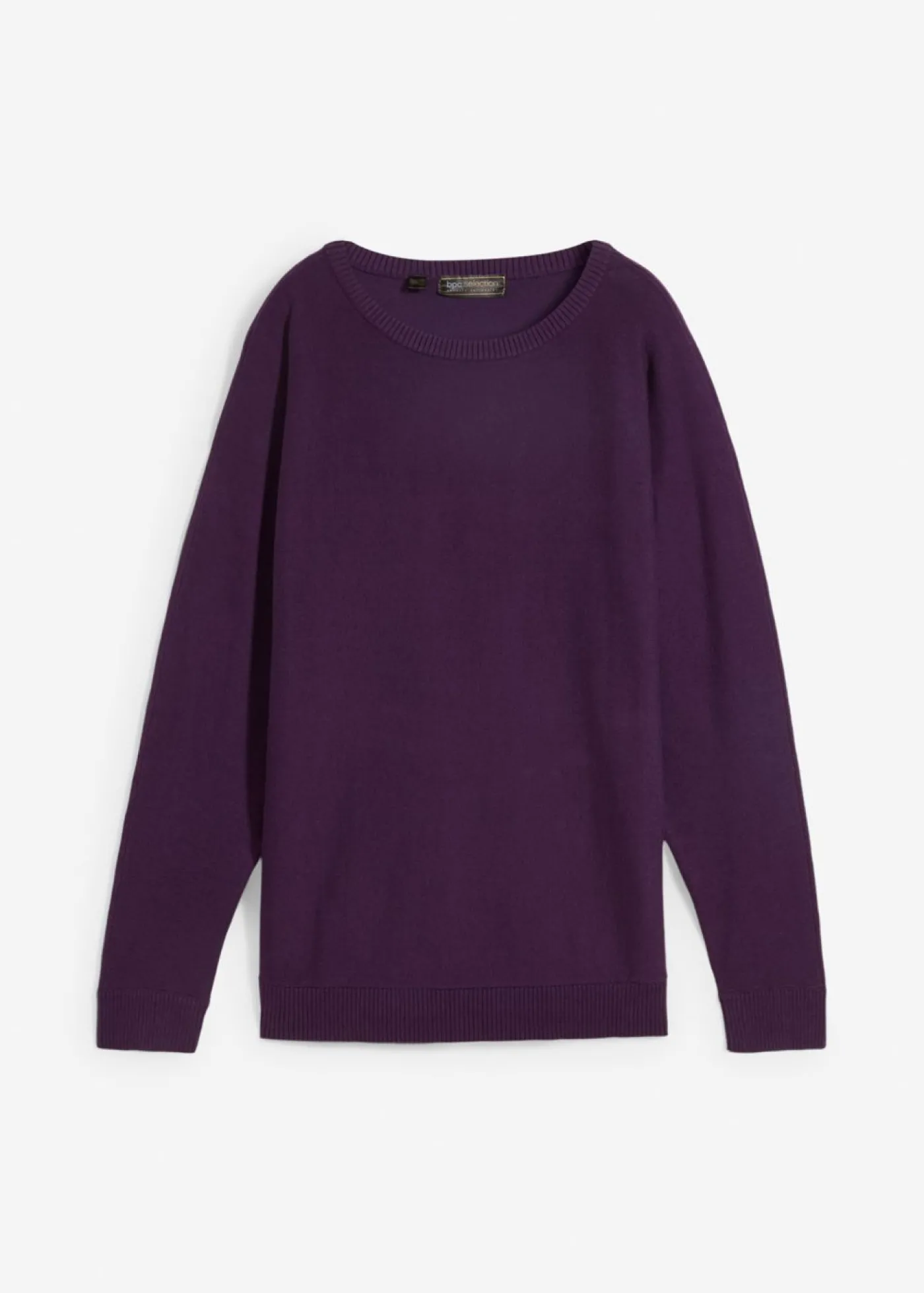 bonprix bonprix Jersey con mangas murciélago Lila oscuro Best