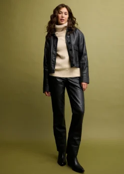 bonprix bonprix Jersey de cuello alto Beige