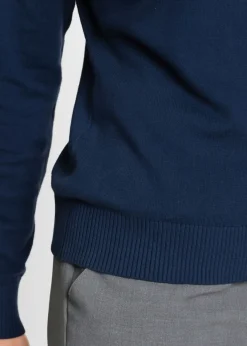 bonprix bonprix Jersey de cuello alto Azul marino Hot