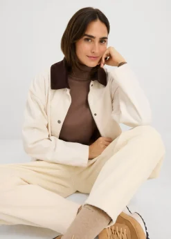 bonprix bonprix Jersey de cuello alto marrón Outlet