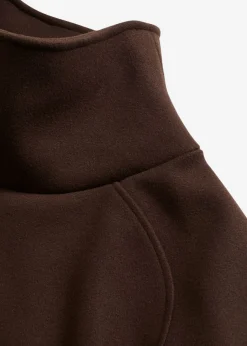 bonprix bonprix Jersey de cuello alto Marrón oscuro Clearance
