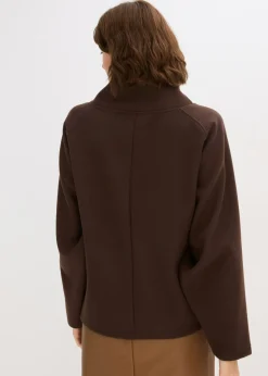 bonprix bonprix Jersey de cuello alto Marrón oscuro Clearance