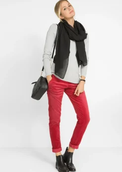 bonprix bonprix Jersey de punto fino Gris claro moteado Online