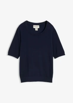 bonprix bonprix Jersey de punto fino Azul marino Best