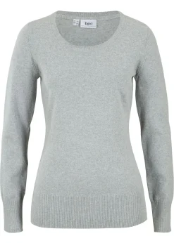 bonprix bonprix Jersey de punto fino Gris Discount