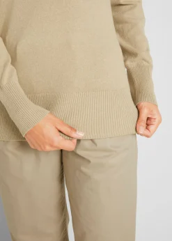 bonprix bonprix Jersey de punto fino Beige Outlet