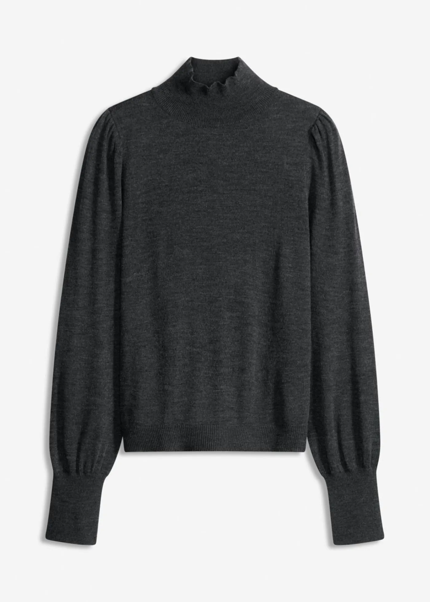 bonprix bonprix Jersey de punto fino antracita jaspeado moteado New