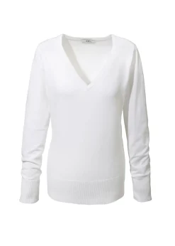 bonprix bonprix Jersey de punto fino Blanco Discount