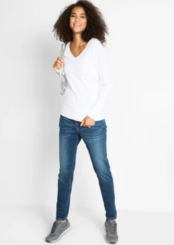 bonprix bonprix Jersey de punto fino Blanco Discount