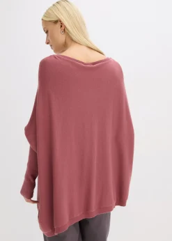 bonprix bonprix Jersey de punto fino de mezcla de viscosa baya suave