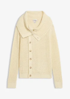 bonprix bonprix Jersey de punto grueso Crudo Sale