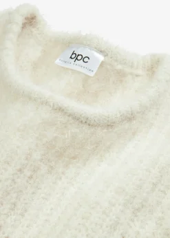 bonprix bonprix Jersey de punto grueso Blanco lana Discount