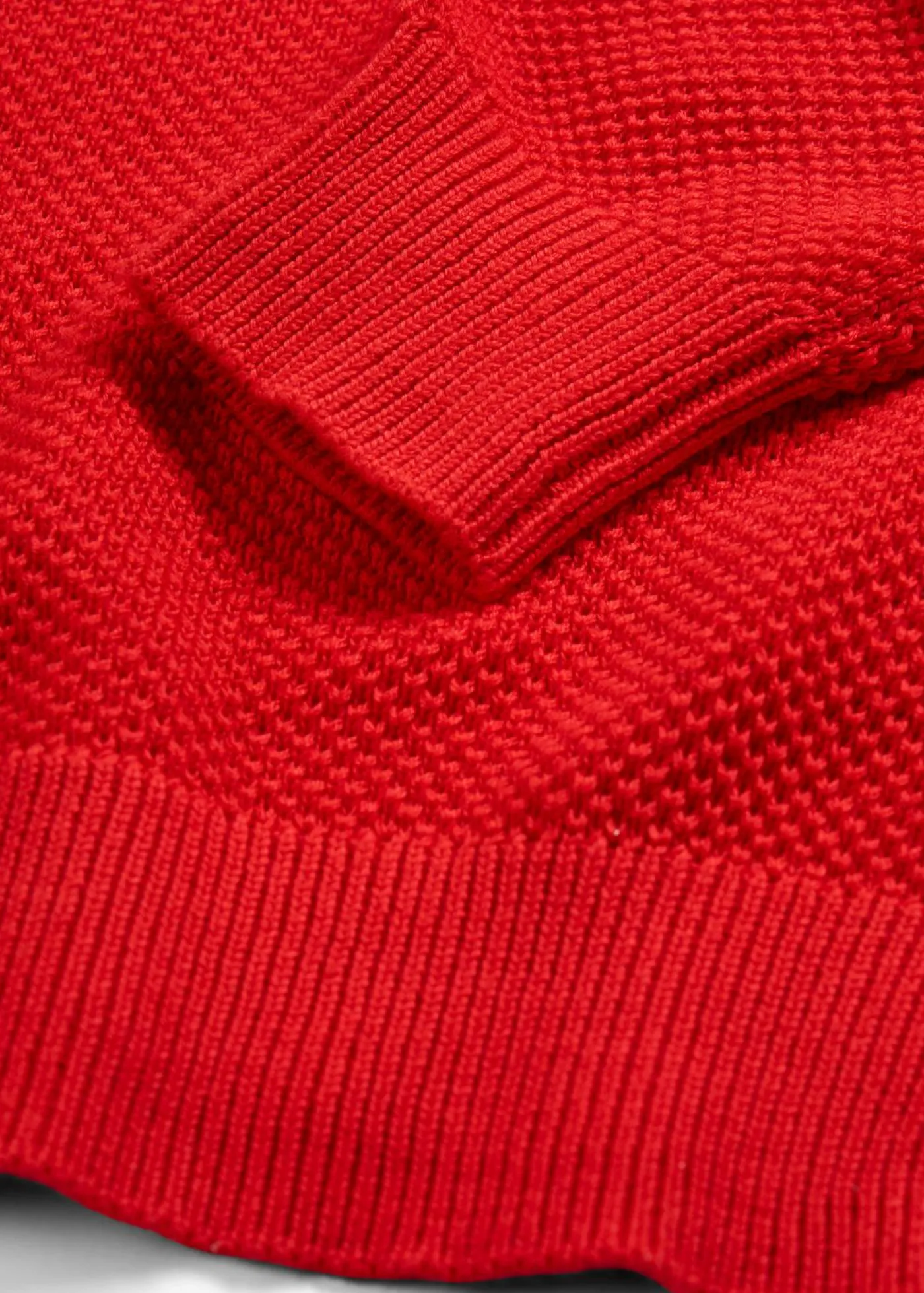 bonprix bonprix Jersey de punto grueso con botonera fresa