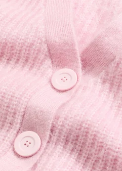 bonprix bonprix Jersey de punto grueso de canalé con efecto brillante rosa cristal Best