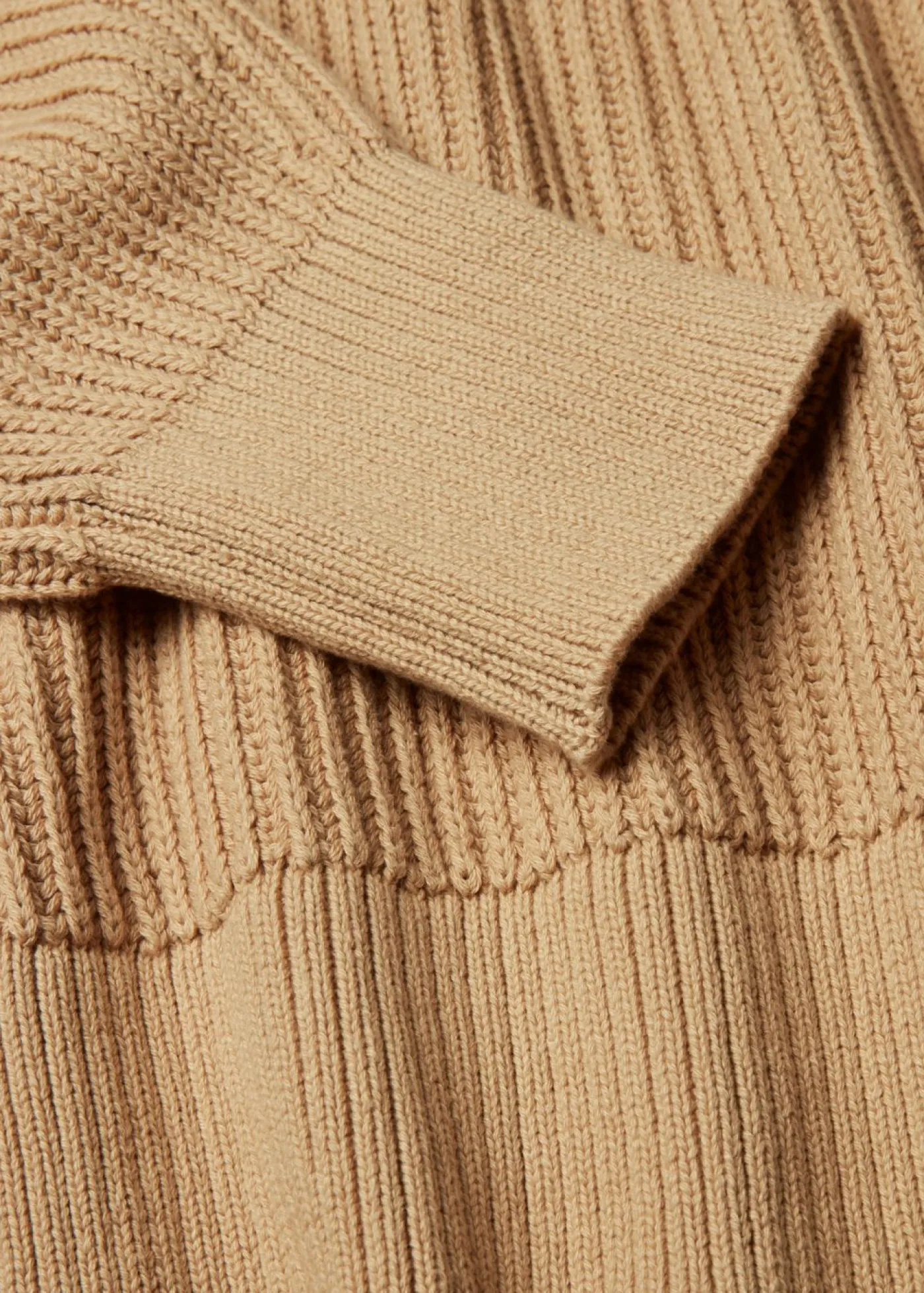 bonprix bonprix Jersey holgado de algodón puro Café con leche Clearance