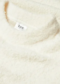 bonprix bonprix Jersey holgado de hilo suave Blanco lana