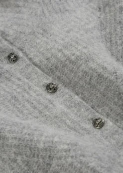 bonprix bonprix Jersey holgado de lana con alpaca Gris claro moteado New