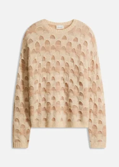 bonprix bonprix Jersey holgado suave con lana y alpaca beige moteado Best