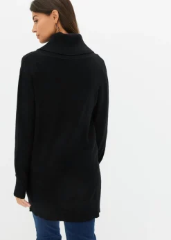 bonprix bonprix Jersey largo Negro Hot