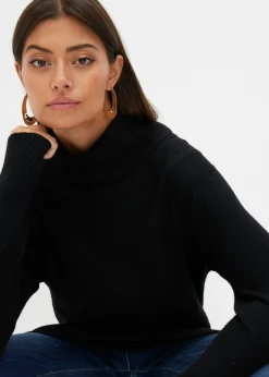 bonprix bonprix Jersey largo Negro Hot