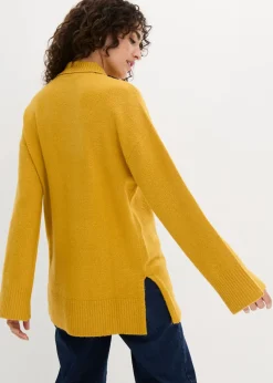 bonprix bonprix Jersey largo Oro ocre Best