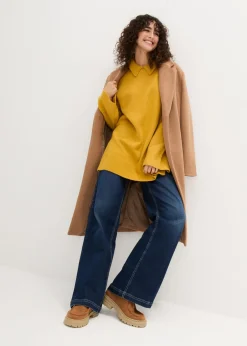 bonprix bonprix Jersey largo Oro ocre Best