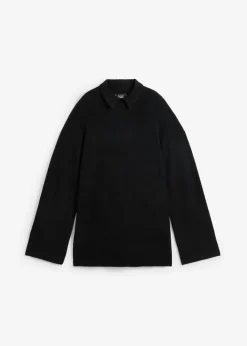 bonprix bonprix Jersey largo Negro