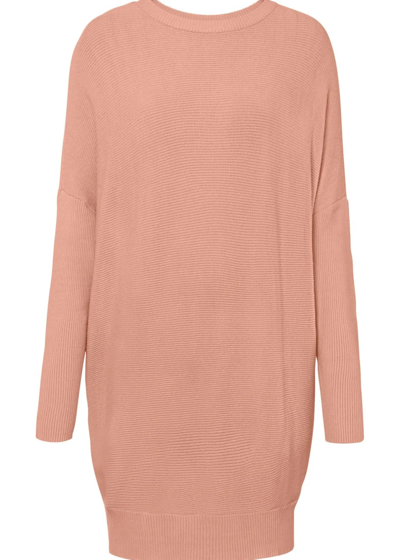 bonprix bonprix Jersey largo de mezcla de viscosa rosa viejo moteado Clearance